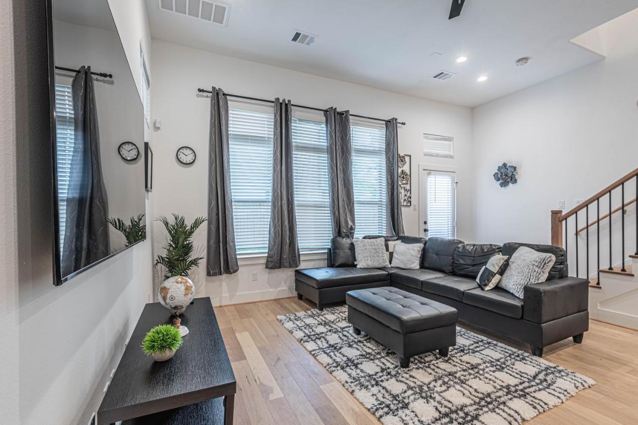 Luxury 3Br, Ks Bed Mins Away 4Rm Dtown, Med Ctr Villa Houston Eksteriør bilde